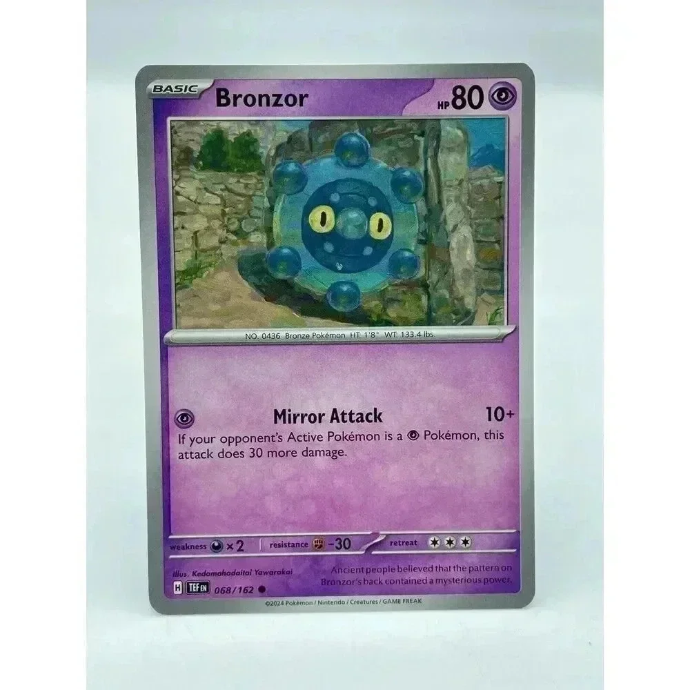 Bronzor 068/162 S&V: Temporal‎ Forces Non-Holo Pokémon TCG Mint Unplayed